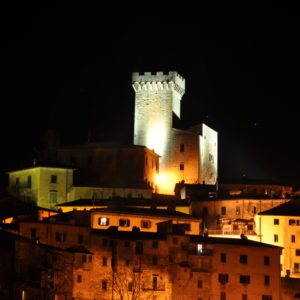 Veduta notturna Arcidosso Veduta notturna