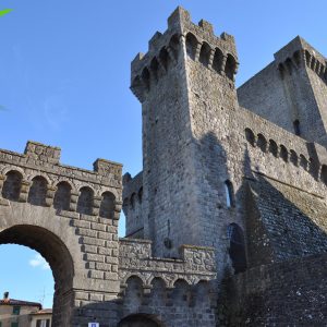 The Aldobrandes fortress of Piancastagnaio The Aldobrandes fortress of Piancastagnaio