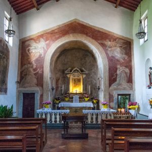 Chiesa della Madonna del Castagno -interno Chiesa della Madonna del Castagno -interno