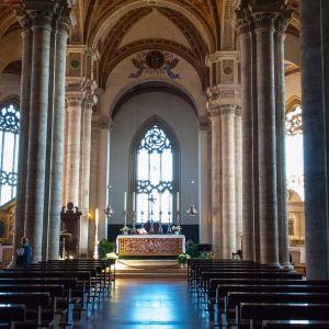Interno della Cattedrale di Pienza