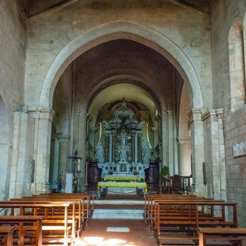 San quirico collegiata interno