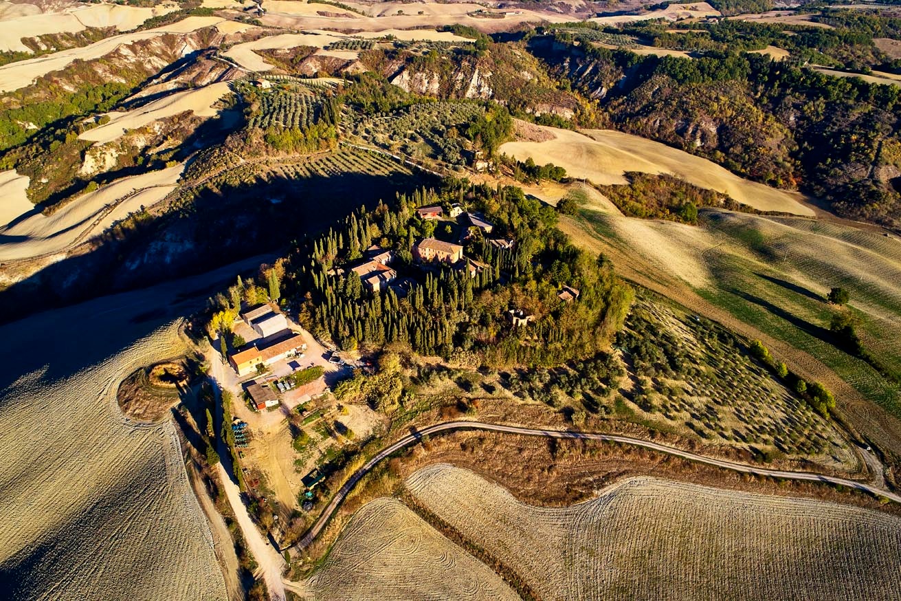 Tenuta di Monte Sante Marie nelle crete senesi