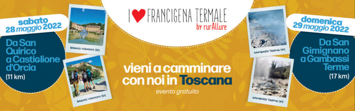 I love francigena termale by rurAllure