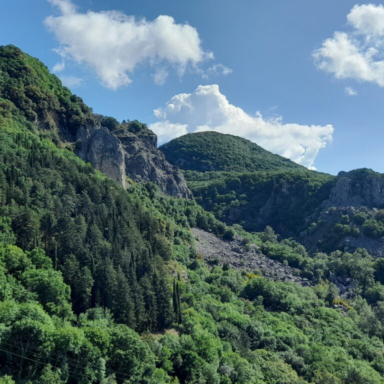 The mountain above Roccalbegna