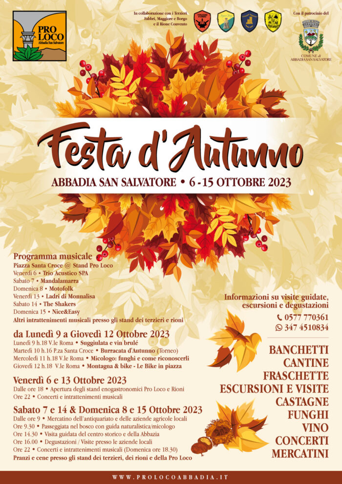 Festa d'autunno 2023
