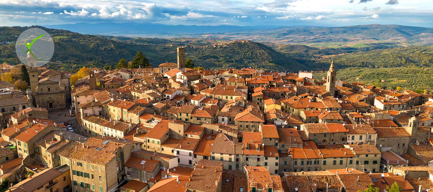 Castel del piano, sul Monte Amiata
