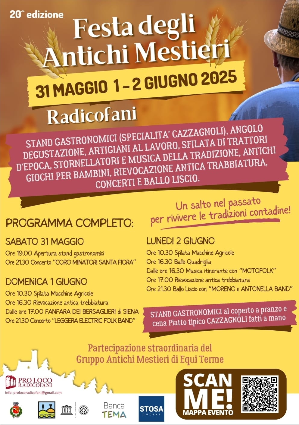 Festa degli antichi mestieri 2025 - Radicofani Festa degli antichi mestieri 2025 - Radicofani