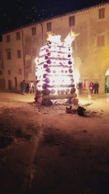 Fiaccole di Abbadia San Salvatore, 24 Dicembre