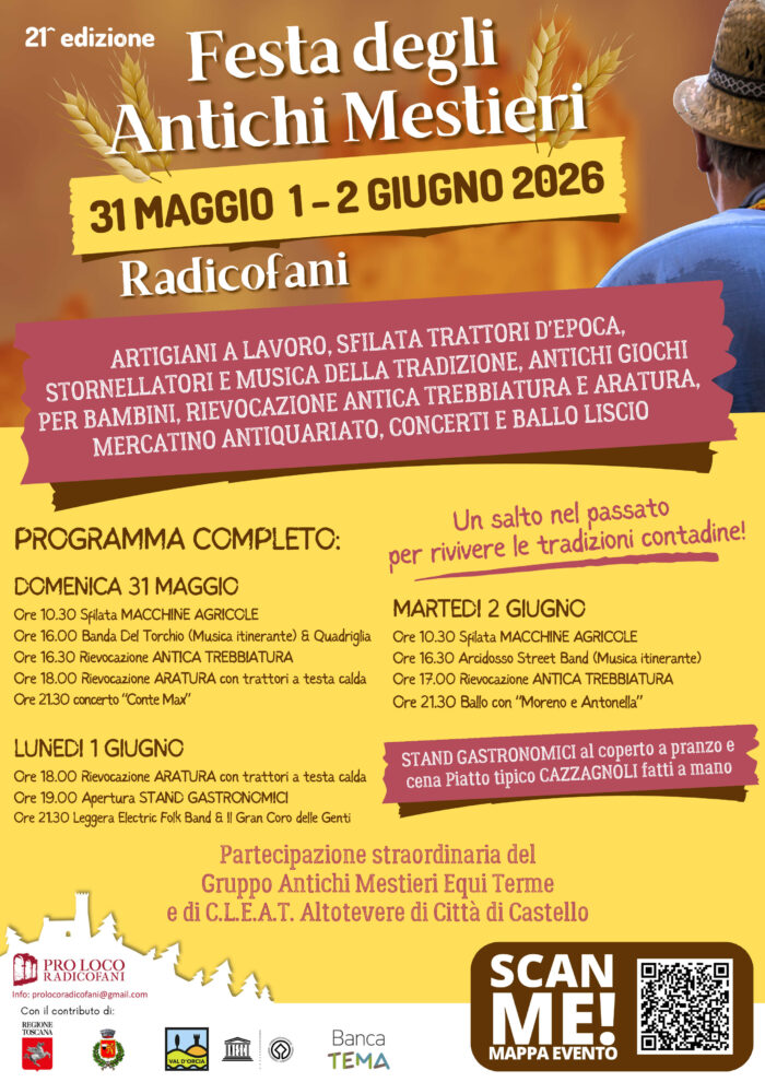 Festa degli antichi mestieri 2026