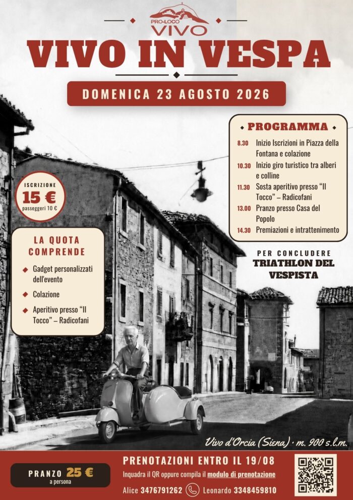 vivo-in-vespa Vivo in Vespa, Vivo d'Orcia