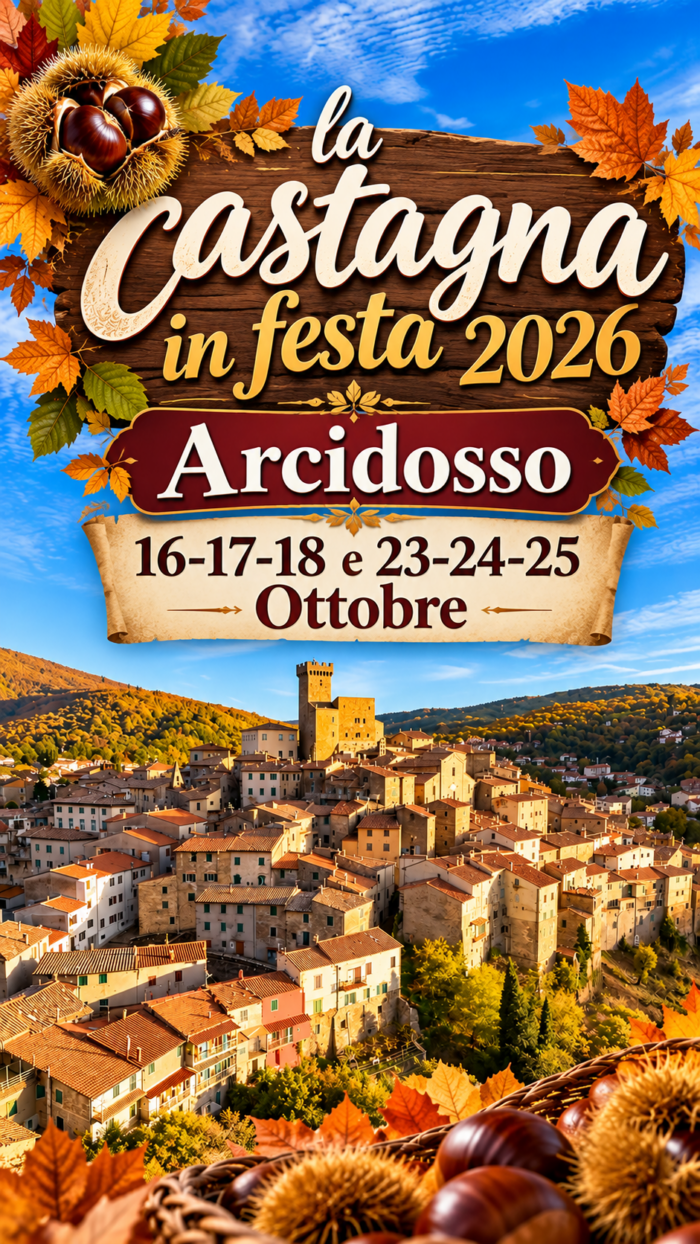 La Castagna in festa 2026 ad Arcidosso