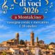 Incanto di voci 2026 Montalcino